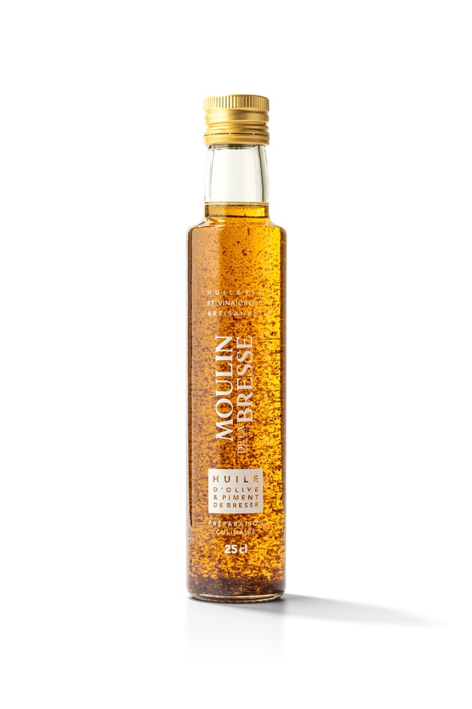 Huile d'olive & piment de Bresse (25cL)