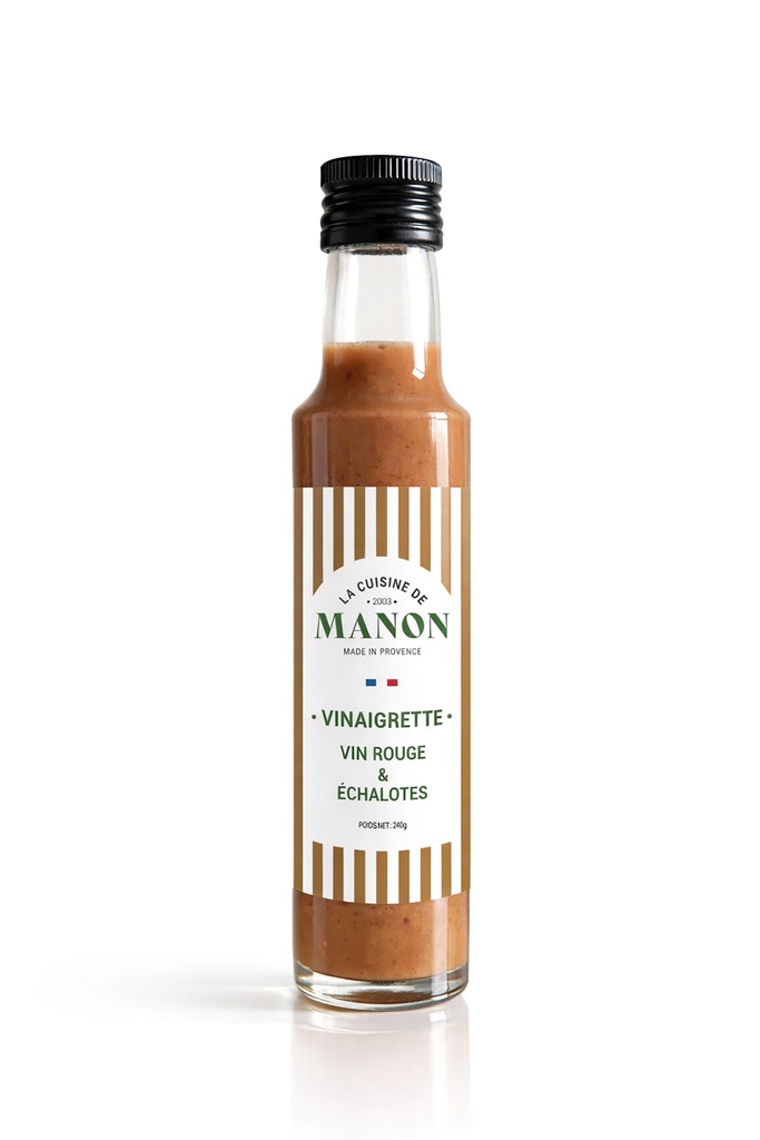 Vinaigrette vin rouge & échalotes (bouteille 25cL)