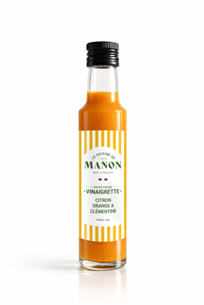 Vinaigrette citron, orange & clémentine (bouteille 25cL)