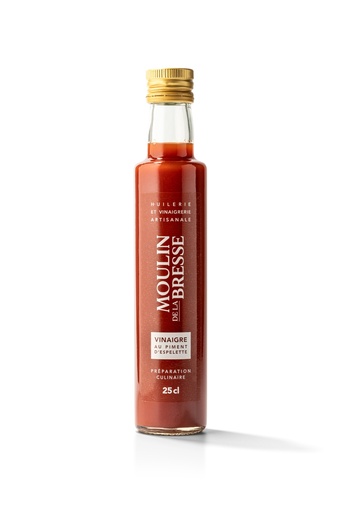 [PF076] Vinaigre au piment d'Espelette (25cL)