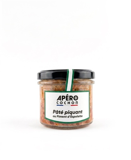 [PF402] Pâté au piment d'Espelette - 90g